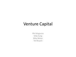 Venture Capital