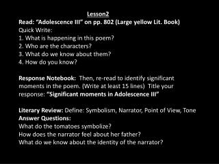 TEWWGLesson2PoemAdolescence