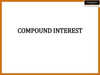 COMPOUND INTEREST