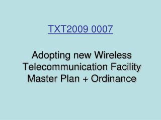 TXT2009 0007