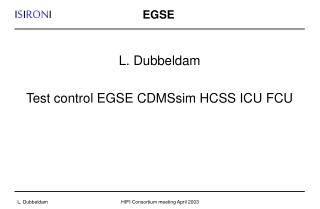 EGSE