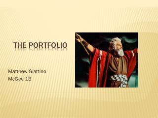 The Portfolio