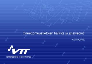 Onnettomuustietojen hallinta ja analysointi