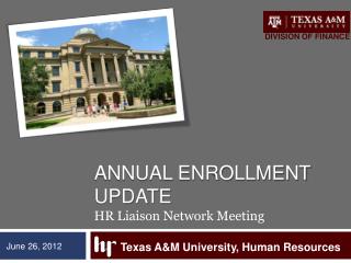 Annual Enrollment Update HR Liaison Network Meeting