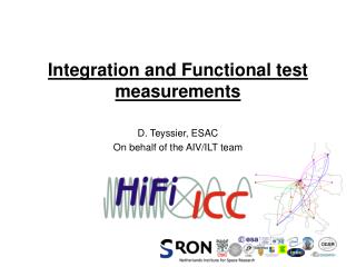 Integration and Functional test measurements