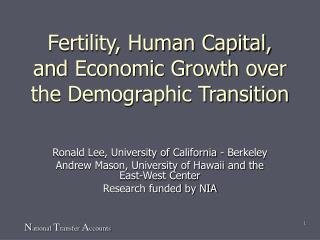 Fertility, Human Capital, and Economic Growth over the Demographic Transition