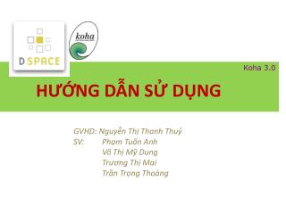 HƯỚNG DẪN SỬ DỤNG