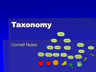 Taxonomy