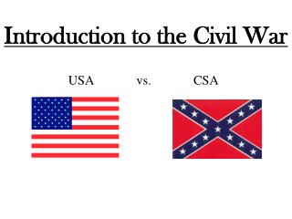 Introduction to the Civil War