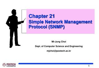 Chapter 21 Simple Network Management Protocol (SNMP)