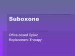 Suboxone