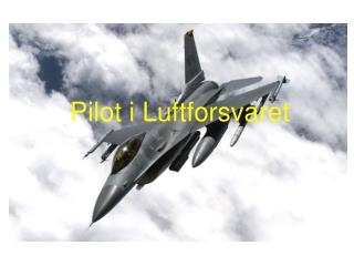 Pilot i Luftforsvaret