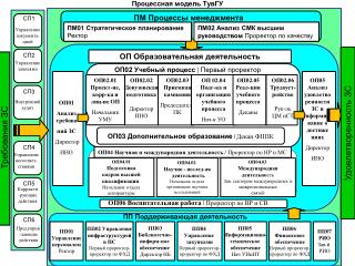 Процессная модель ТувГУ