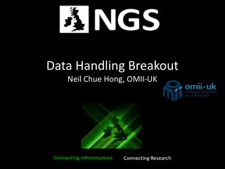 Data Handling Breakout Neil Chue Hong, OMII-UK