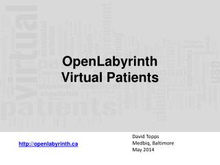 OpenLabyrinth Virtual Patients