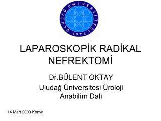 LAPAROSKOPİK RADİKAL NEFREKTOMİ