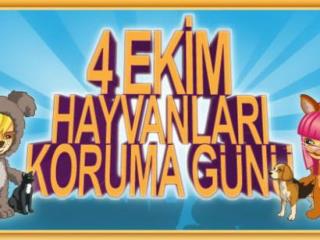 4 Ekim Hayvanlari Koruma Günü