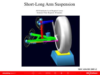 Short-Long Arm Suspension GUI Familiarity Level Required: Lower