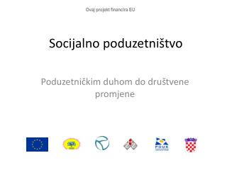 Socijalno poduzetništvo