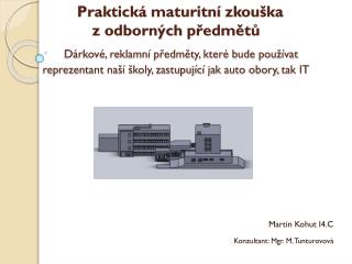 Martin Kohut I4.C Konzultant: Mgr. M. Tunturovová