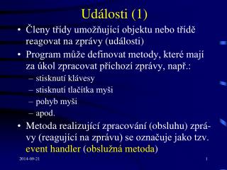 Události (1)