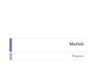 Matlab