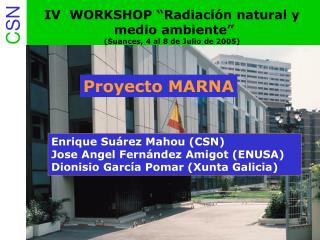 Proyecto MARNA
