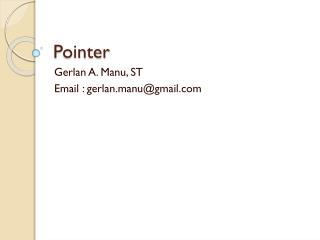 Pointer