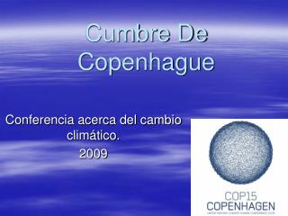 Cumbre De Copenhague