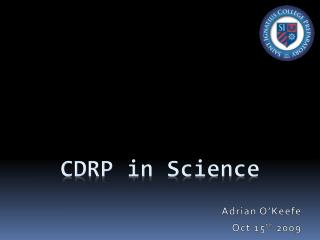 CDRP in Science