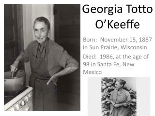 Georgia Totto O’Keeffe