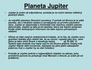 Planeta Jupiter