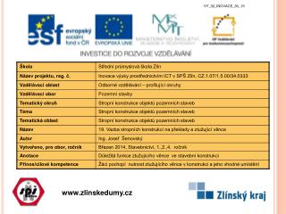 Stropní konstrukce a ztužující věnec