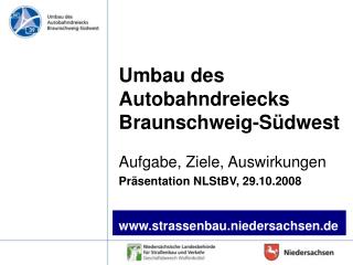 Umbau des Autobahndreiecks Braunschweig-Südwest