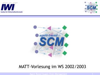 MATT-Vorlesung im WS 2002/2003