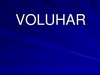 VOLUHAR