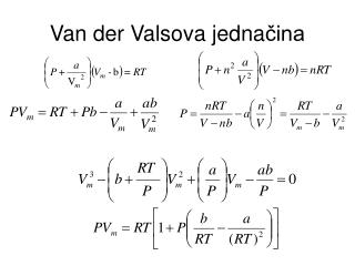 Van der Valsova jedna čina