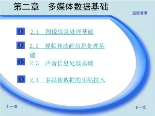 第二章 多媒体数据基础