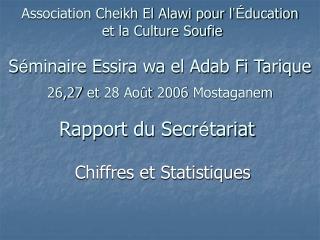 Rapport du Secr é tariat