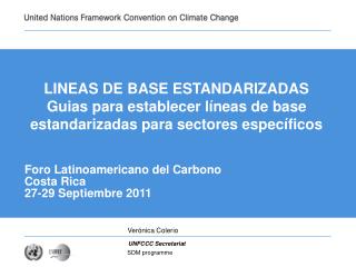 Foro Latinoamericano del Carbono Costa Rica 27-29 Septiembre 2011