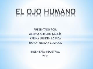 EL OJO HUMANO