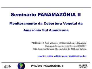 Seminário PANAMAZÔNIA II