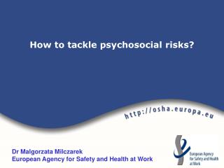 How to tackle psychosocial risks?
