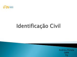 Identificação Civil