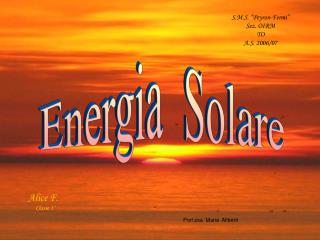 Energia Solare