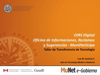 OIRS Digital Oficina de Informaciones, Reclamos y Sugerencias - MuniParticipa