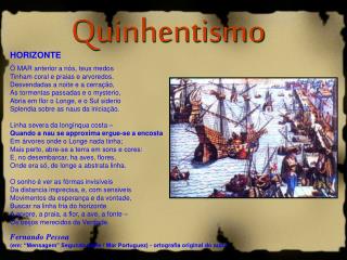 Quinhentismo