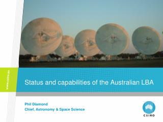 Status and capabilities of the Australian LBA