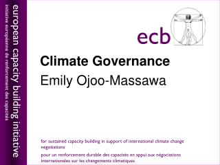 Climate Governance Emily Ojoo-Massawa