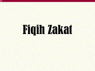 Fiqih Zakat